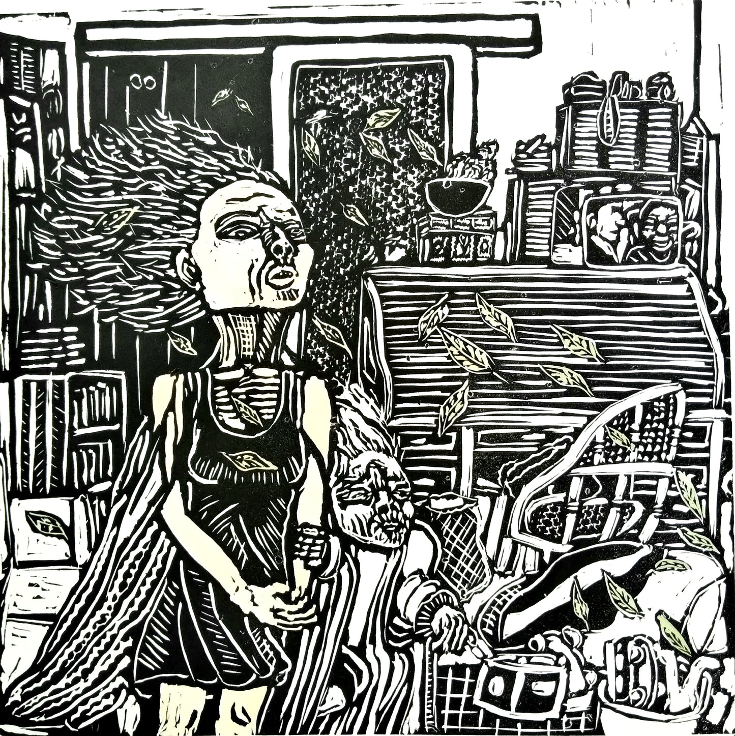 Just Before bed the deep foreboding silence