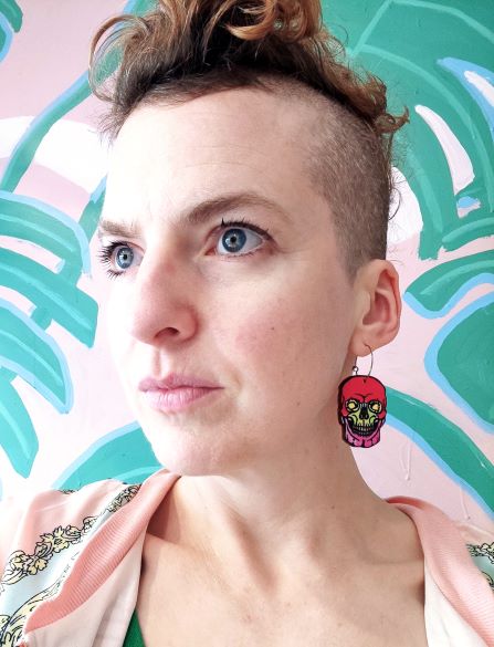 Skull Statement Earrings