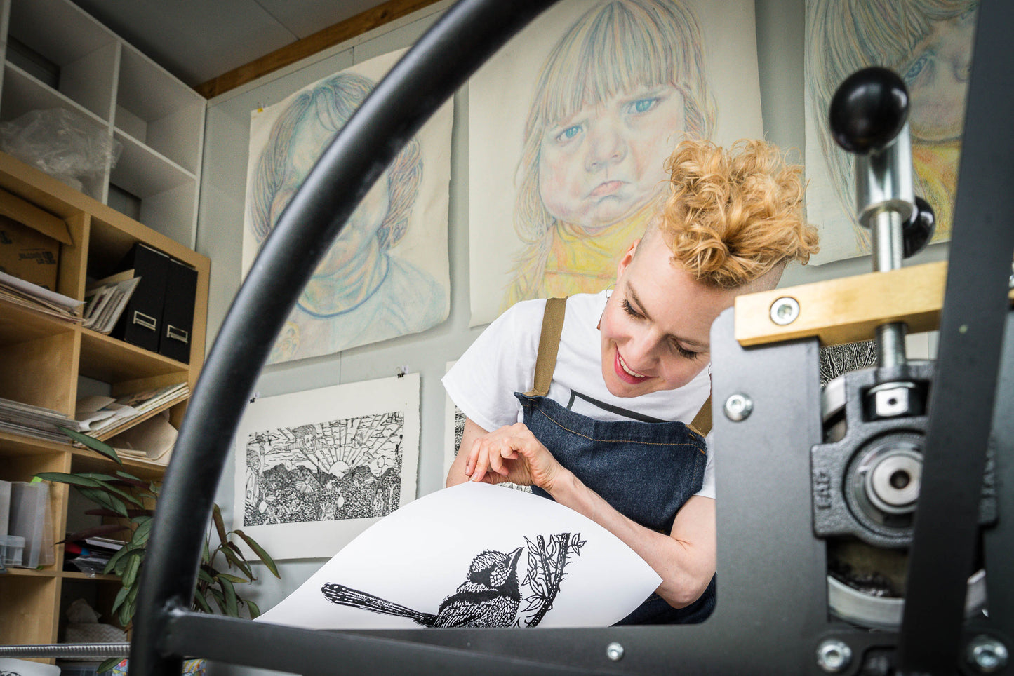 Past Event- Printmaking & Creative Art Workshop for Kids (Ages 6–12) – School Holidays, Footscray