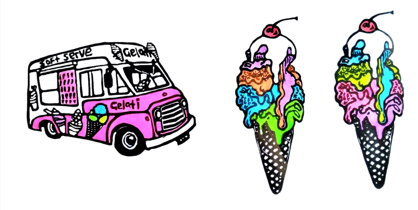 Mr Whippy and icecreams