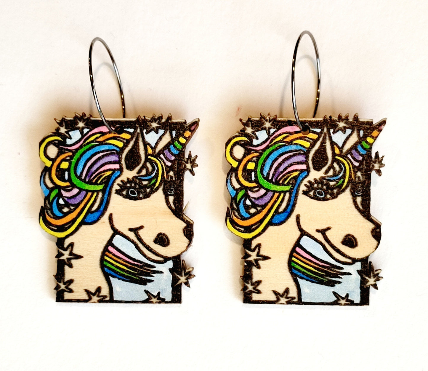 Unicorn Statement Earrings